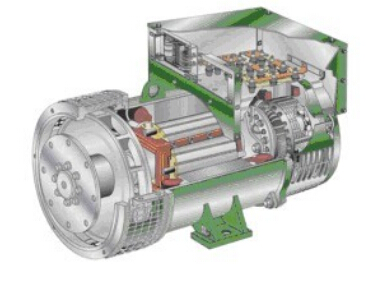 微山发电机内部结构图 微山发电机内部结构图